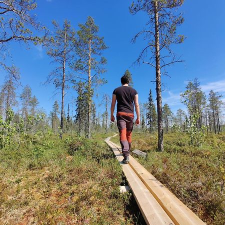 ホテル Langforsen Glamping & Lapland Experience Lapptrask エクステリア 写真