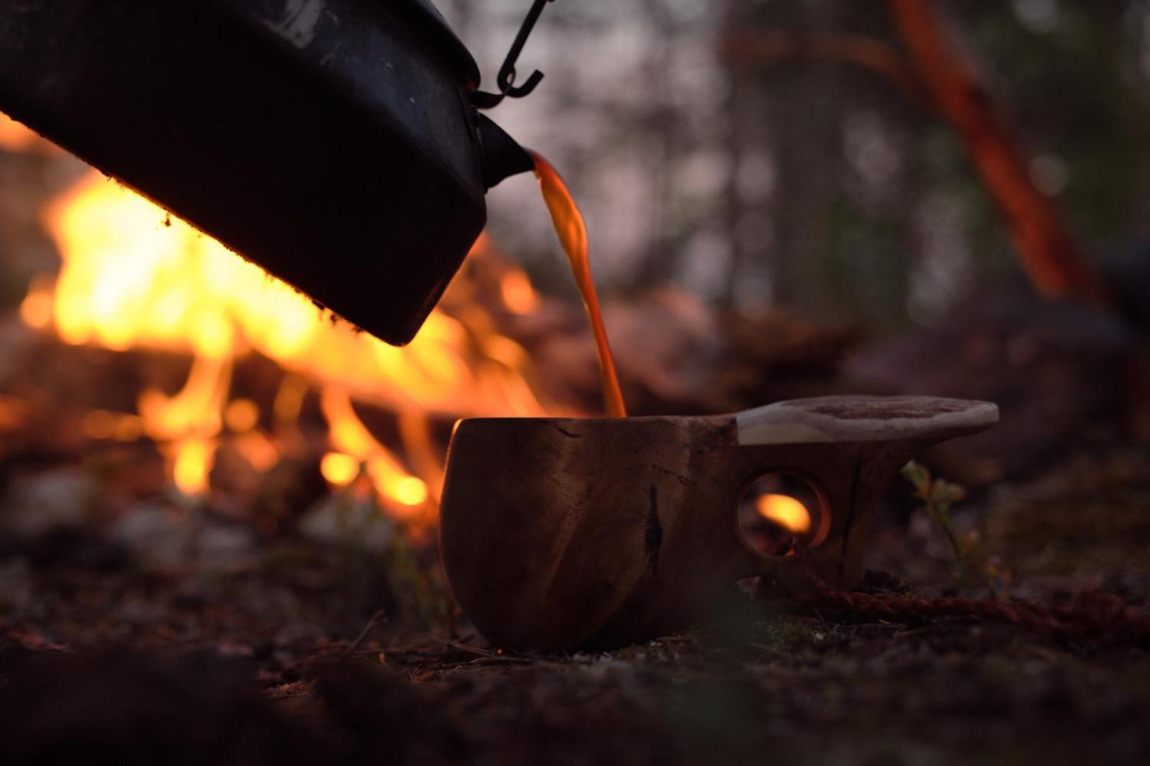 ホテル Langforsen Glamping & Lapland Experience Lapptrask エクステリア 写真