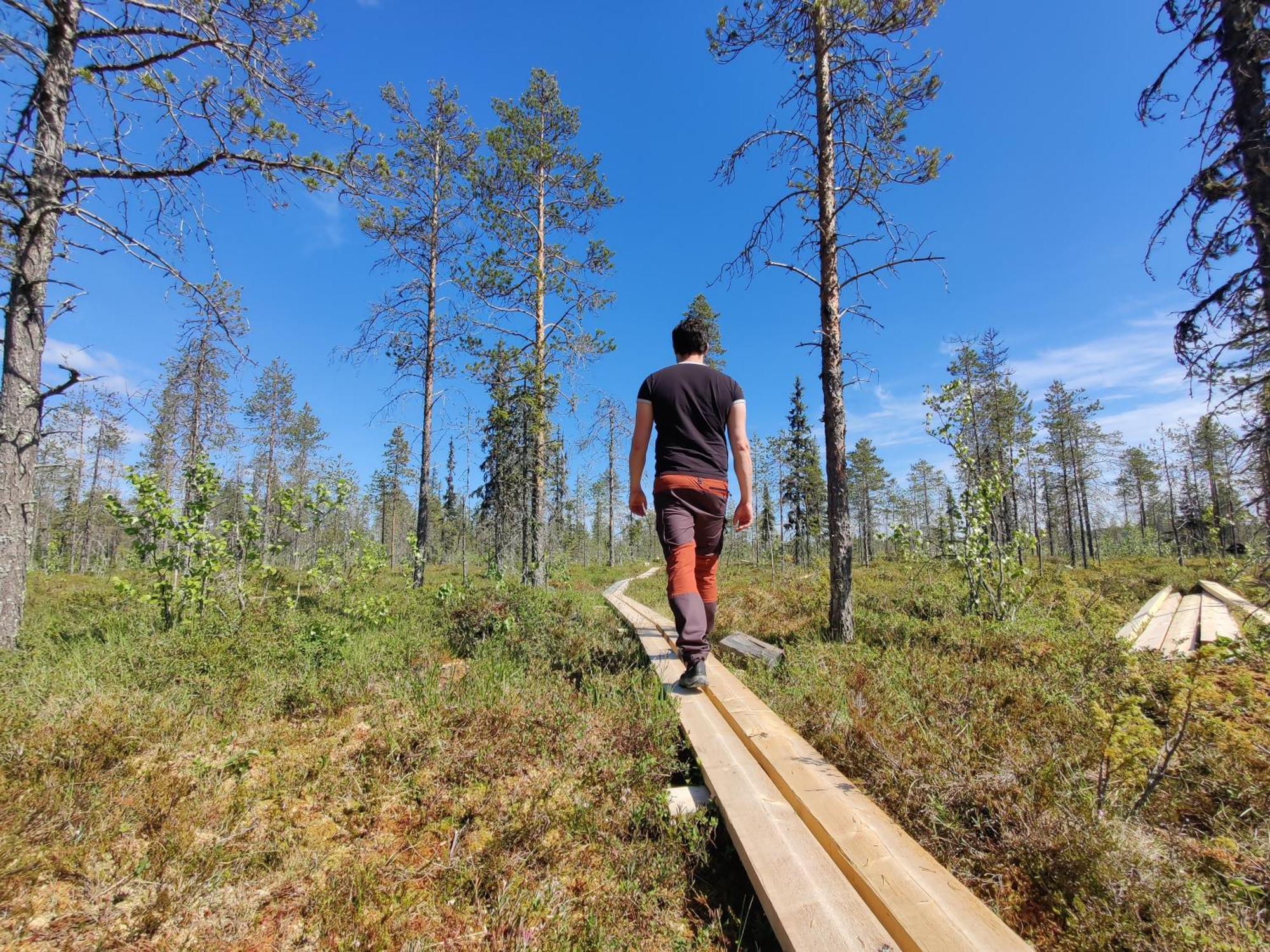 ホテル Langforsen Glamping & Lapland Experience Lapptrask エクステリア 写真
