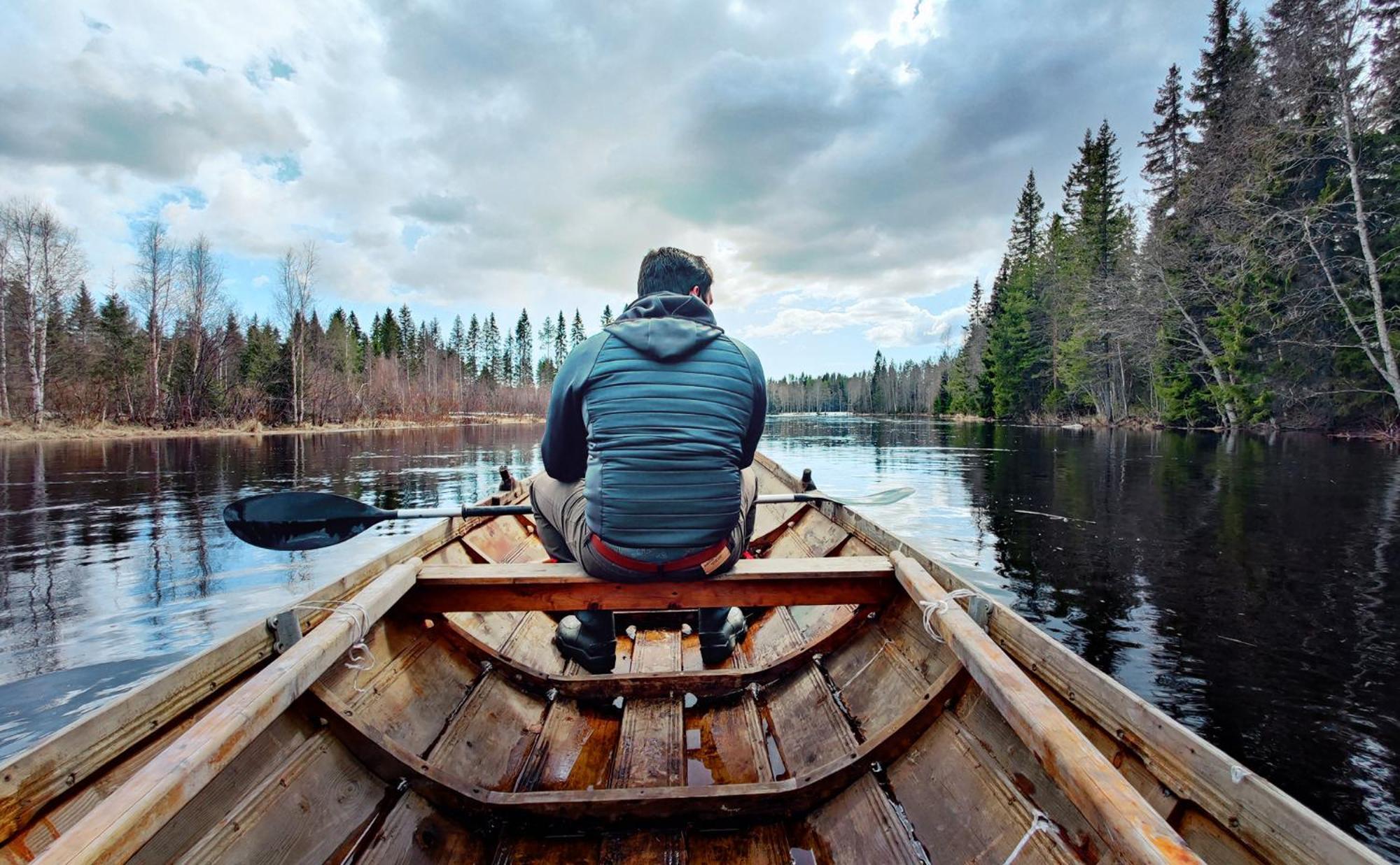 ホテル Langforsen Glamping & Lapland Experience Lapptrask エクステリア 写真