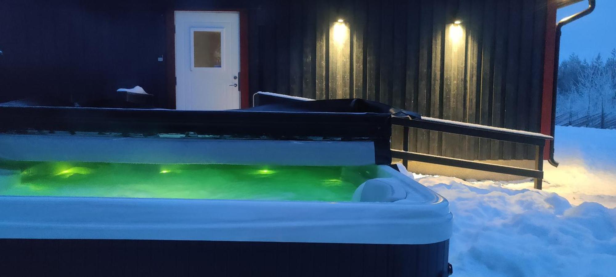 ホテル Langforsen Glamping & Lapland Experience Lapptrask エクステリア 写真